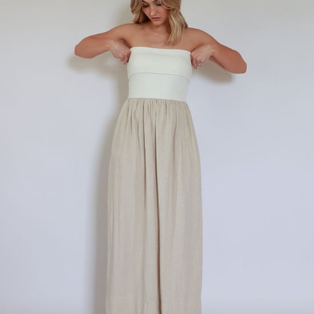 Zara Combination Balloon Dress - Picture 2 of 4
